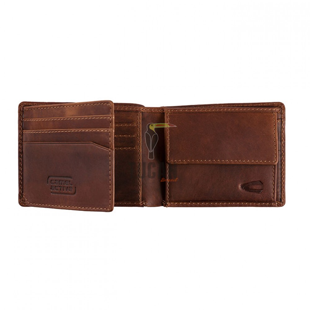 Camel Active Δερμάτινο Πορτοφόλι 280-701-29 ACTIVE NEPAL BROWN