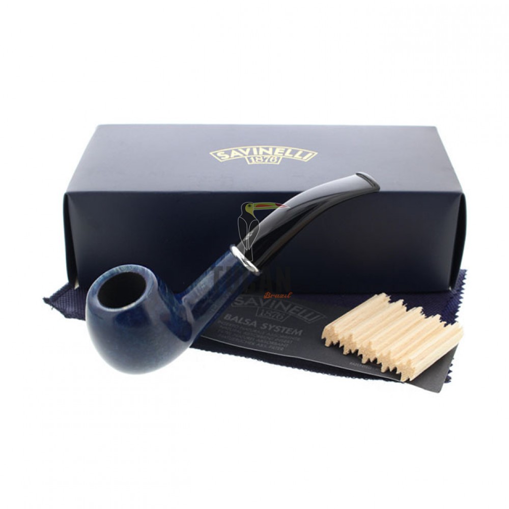 Savinelli Arcobaleno 626 Smooth Blue