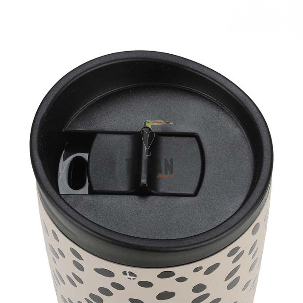 Θερμός ESTIA Travel Mug 350ml 01-25663 Leopard Taupe