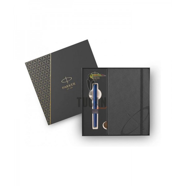 Σετ Δώρου Parker ROLLERBALL IM MONOCHROME BLUE & NOTEBOOK 1159.2302.41