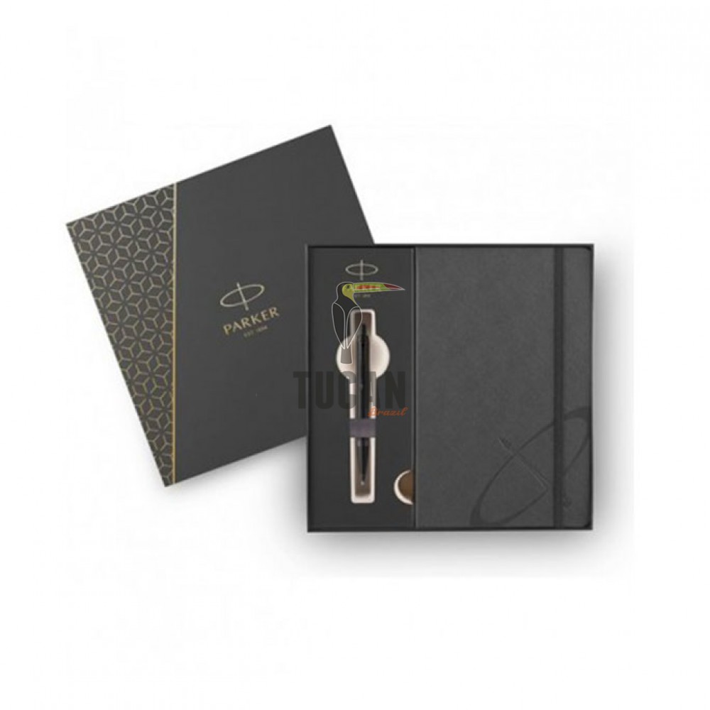 Σετ Δώρου Parker I.M.CR METAL BLACK & NOTEBOOK 1159.2303.62