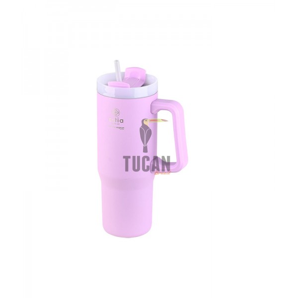 Θερμός ESTIA Straw Tumbler XL 900ml Lavender Purple 01-28640