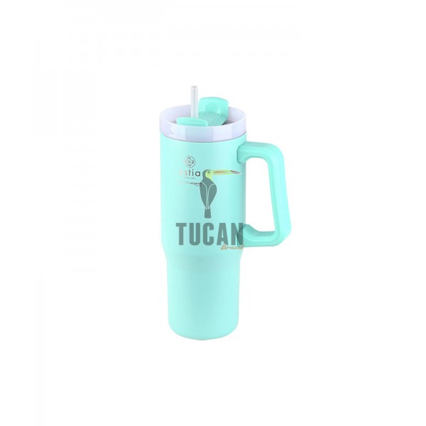 Θερμός ESTIA Straw Tumbler XL 900ml Bermuda Green 01-28657