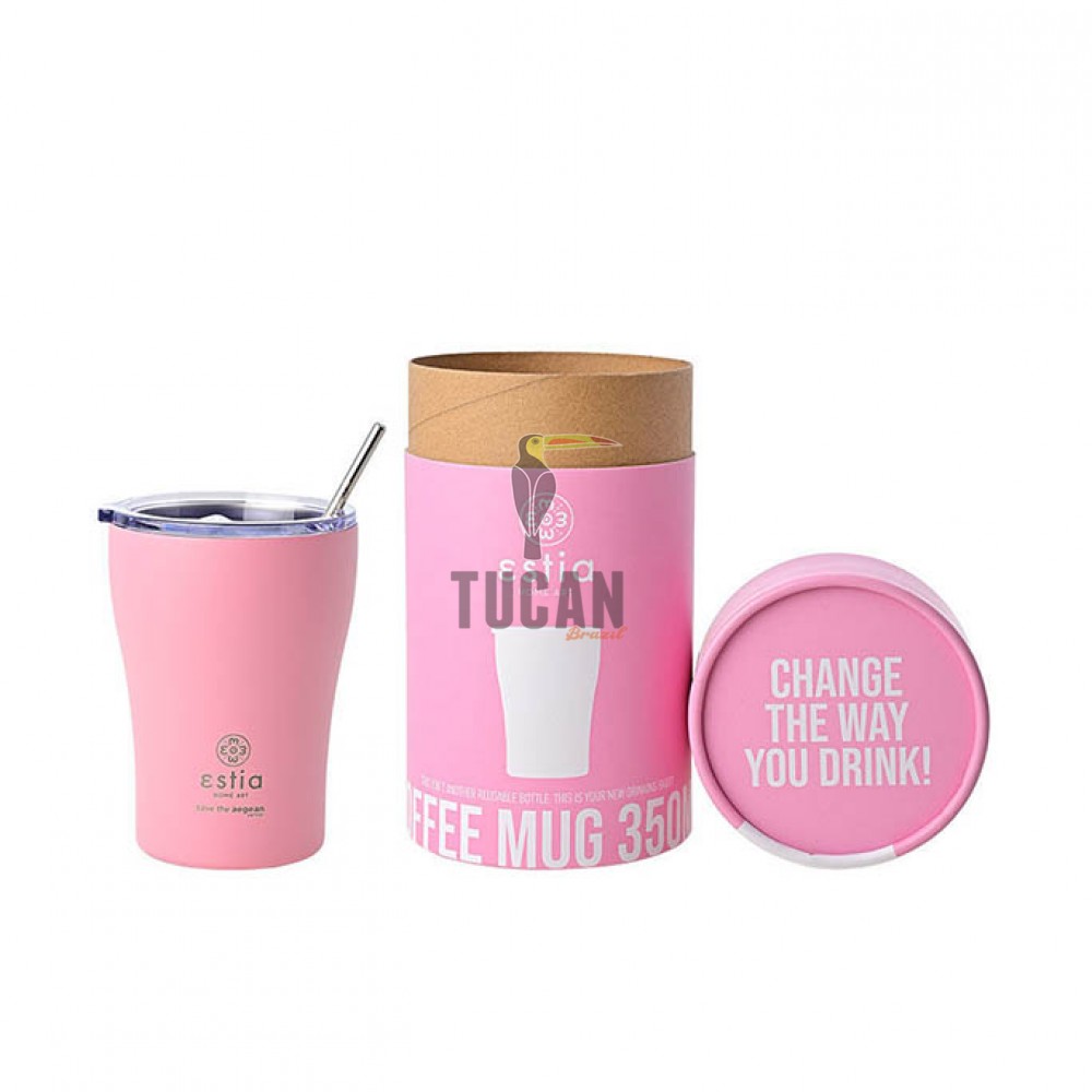 Θερμός ESTIA coffee mug 350ml  01-12472 Blossom rose