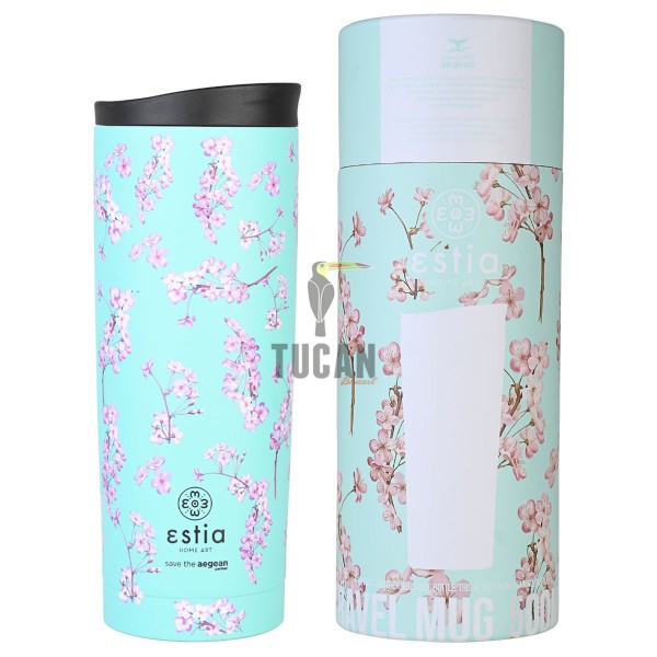 Θερμός ESTIA Travel Mug 500ml 01-20422 BLOSSOM GREEN
