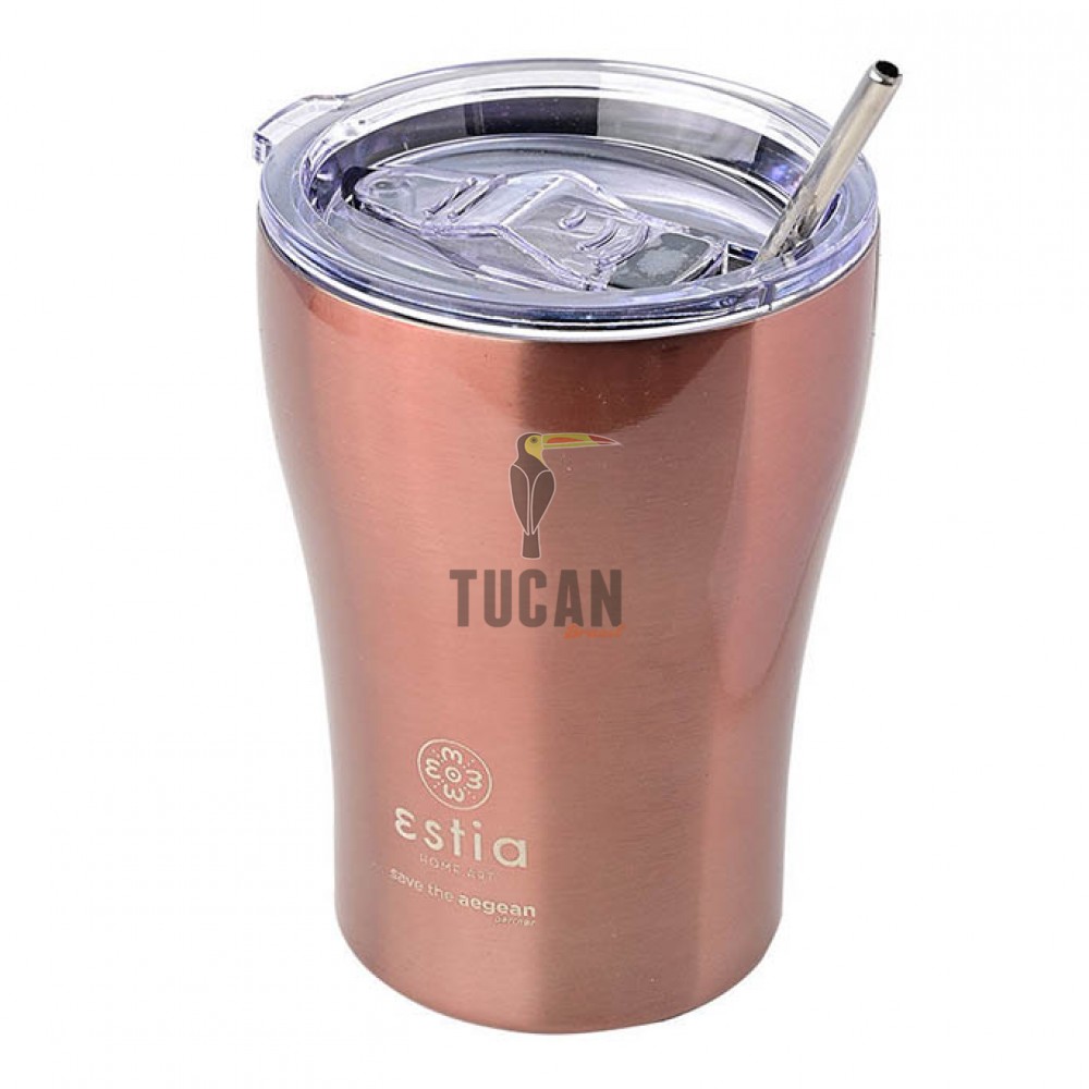 Θερμός ESTIA coffee mug 350ml 01-12489 Rose gold