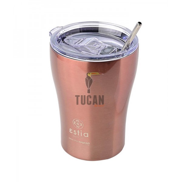 Θερμός ESTIA coffee mug 350ml 01-12489 Rose gold