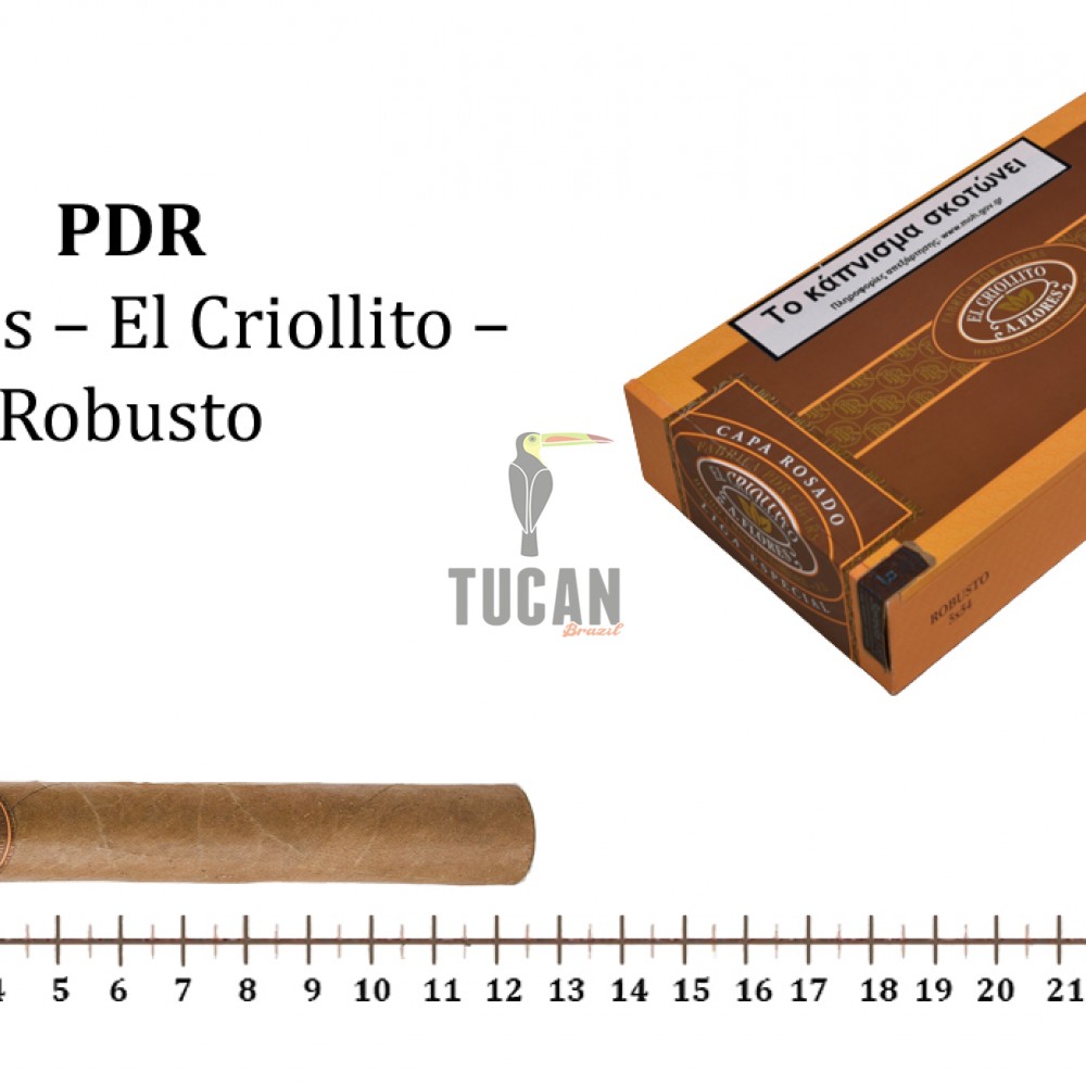 PDR – A.Flores El Criollito Robusto PDRELC54R