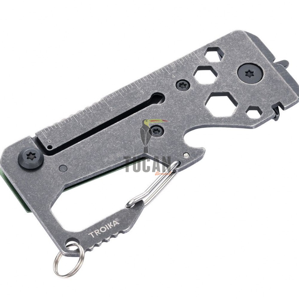 Μπρελόκ Troika Μίνι εργαλείο "TOOLINATOR CARD" CKT25/GR