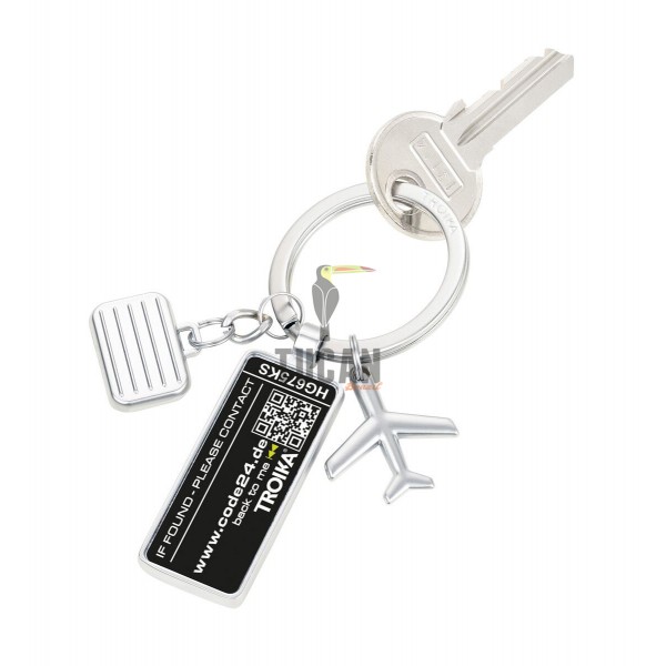 Μπρελόκ Troika  "LOST & FOUND CODE 24" KR25-06/MA