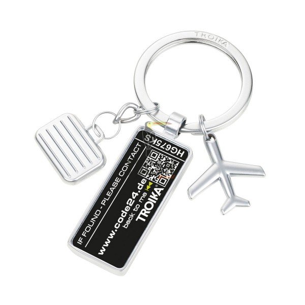 Μπρελόκ Troika  "LOST & FOUND CODE 24" KR25-06/MA
