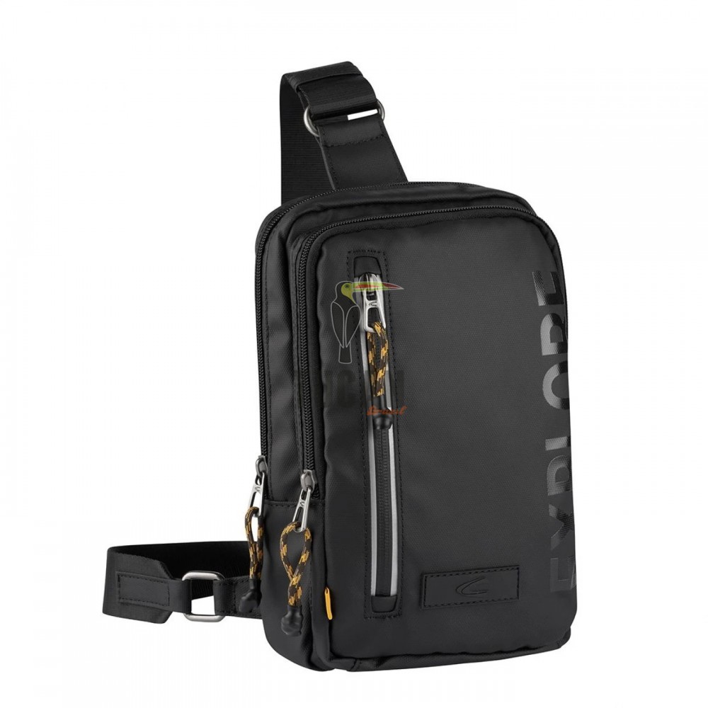 ΤΣΑΝΤΑ ΩΜΟΥ SLING CAMEL ACTIVE EXPLORE ΜΑΥΡΟ 401-604-60 (011268)