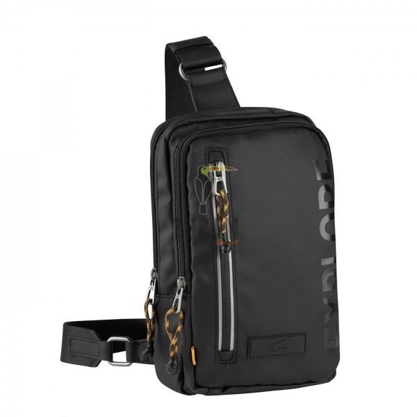 ΤΣΑΝΤΑ ΩΜΟΥ SLING CAMEL ACTIVE EXPLORE ΜΑΥΡΟ 401-604-60 (011268)