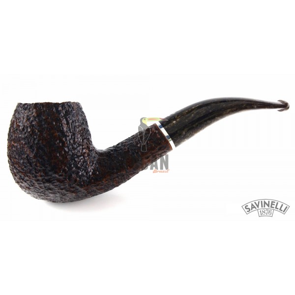 Savinelli MARRON GLACE 677 RUSTICATED RSMGP292L*9