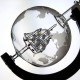Globe Decanter Set – Μοναδικό Σετ Καράφας και Ποτηριών με Υφή Υδρογείου MM04520