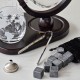 Globe Decanter Set – Μοναδικό Σετ Καράφας και Ποτηριών με Υφή Υδρογείου MM04520