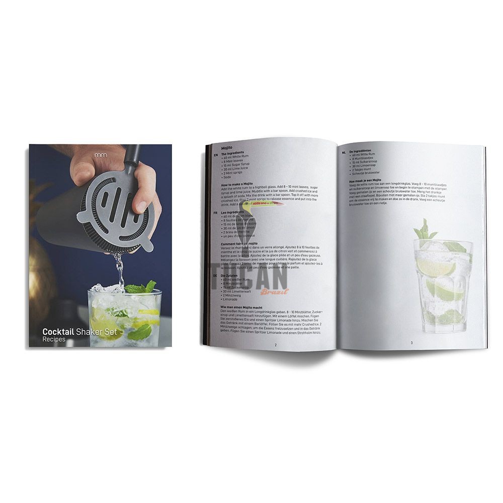 Cocktail Shaker Set – Σετ Σέικερ Κοκτέιλ MM05026