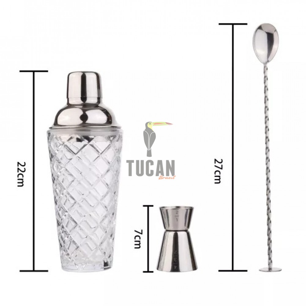 Σετ κοκτέιλ Laguiole Crystal 40269101 