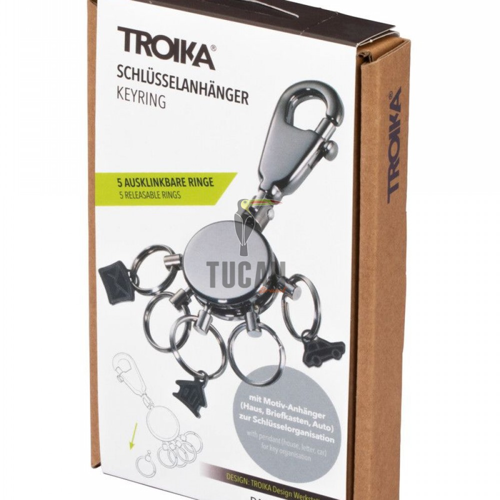 Μπρελόκ Troika "PATENT SIGN" KYR62/GM
