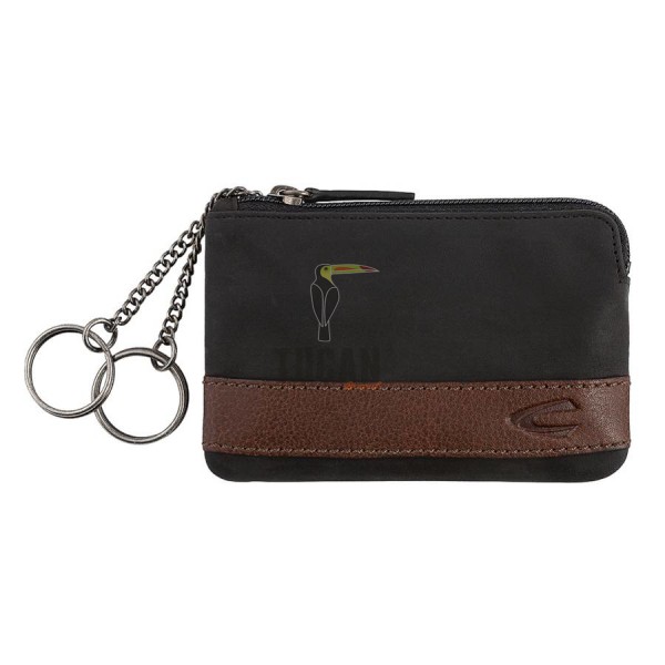 Κλειδοθήκη Δερμάτινη Canel Active Taipeh Μαύρη-Καφέ 274-701-60 (001216) 