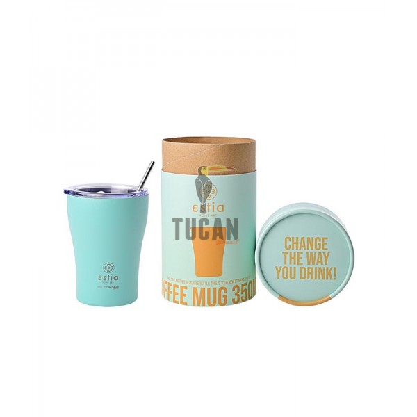 Θερμός ESTIA coffee mug 350ml 01-12106 Bermuda Green