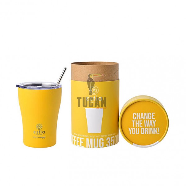 Θερμός ESTIA coffee mug 350ml 01-12458 Pineapple yellow