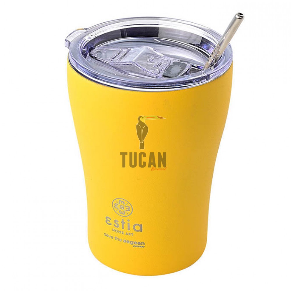 Θερμός ESTIA coffee mug 350ml 01-12458 Pineapple yellow