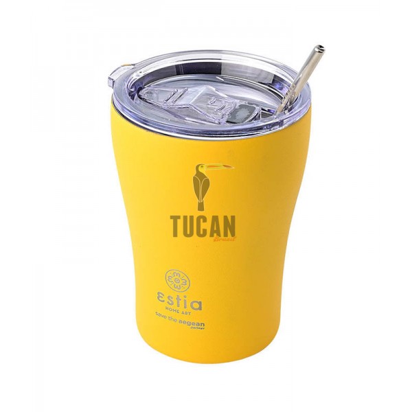 Θερμός ESTIA coffee mug 350ml 01-12458 Pineapple yellow