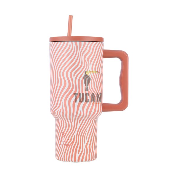 Θερμός ESTIA Straw Tumbler XL 900m Soft Ripple  01-32043
