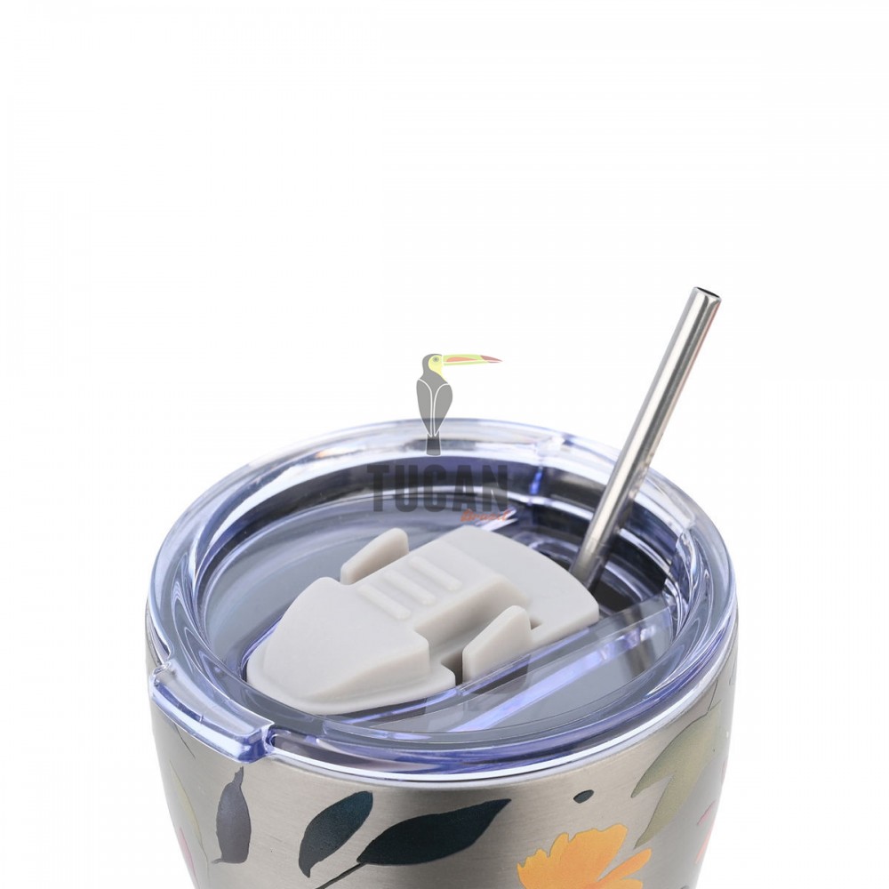 Θερμός ESTIA coffee mug 350ml 01-31787 Silver Botanic