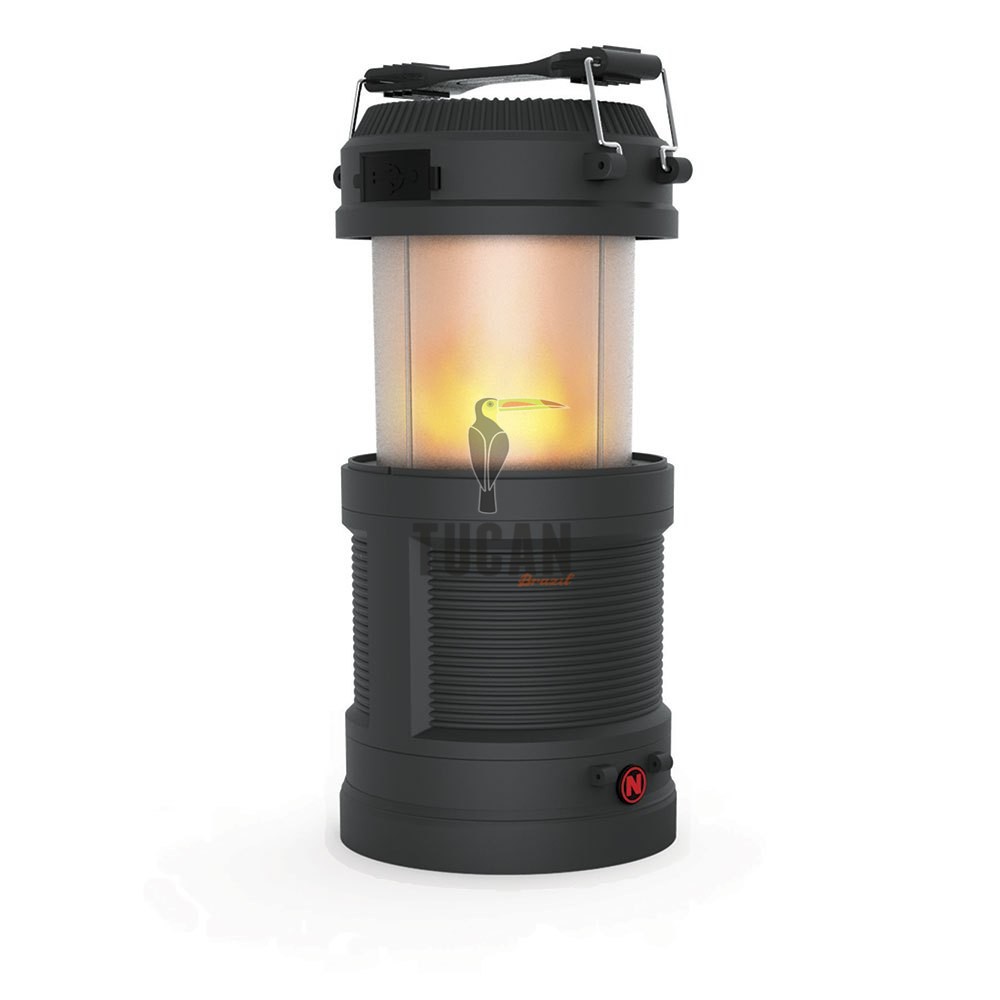 Nebo Big Poppy Φανάρι Led Επαναφορτιζόμενο με Φακό 300lm NE6908