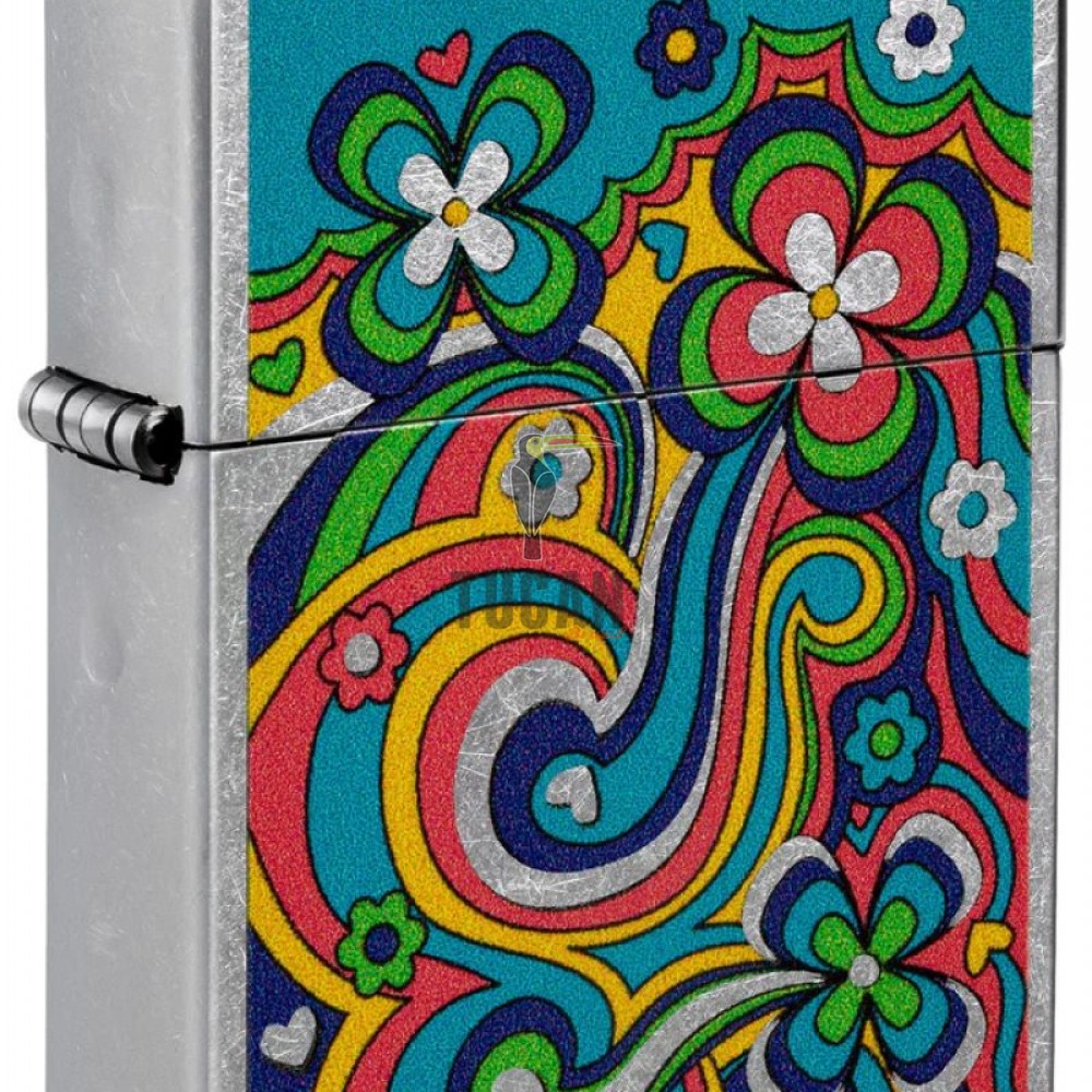 Zippo Flower Power Design 48579