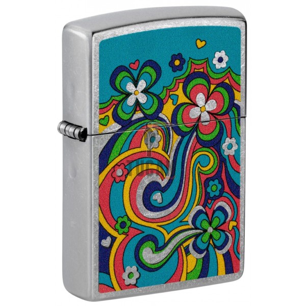 Zippo Flower Power Design 48579