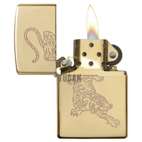 Zippo Tiger Tatoo Design 29884