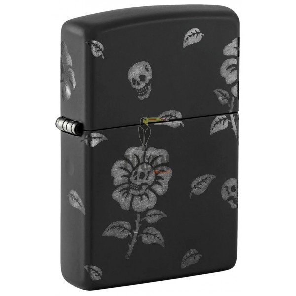 Zippo Flowers Skulls Design 48931