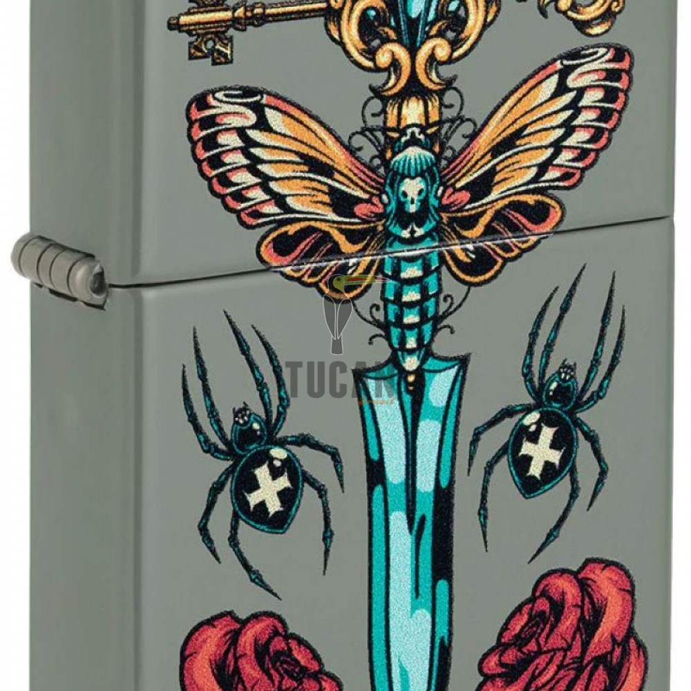 Zippo Gothic Dagger Design 49860