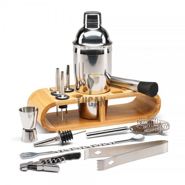 12-Piece Cocktail Set  "Η τέχνη του bartending στο σπίτι σου"