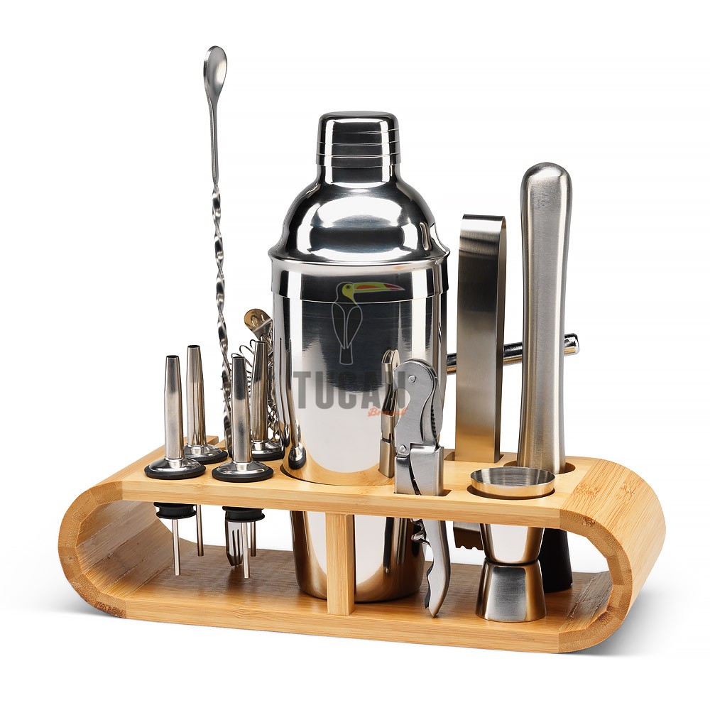 12-Piece Cocktail Set  "Η τέχνη του bartending στο σπίτι σου"