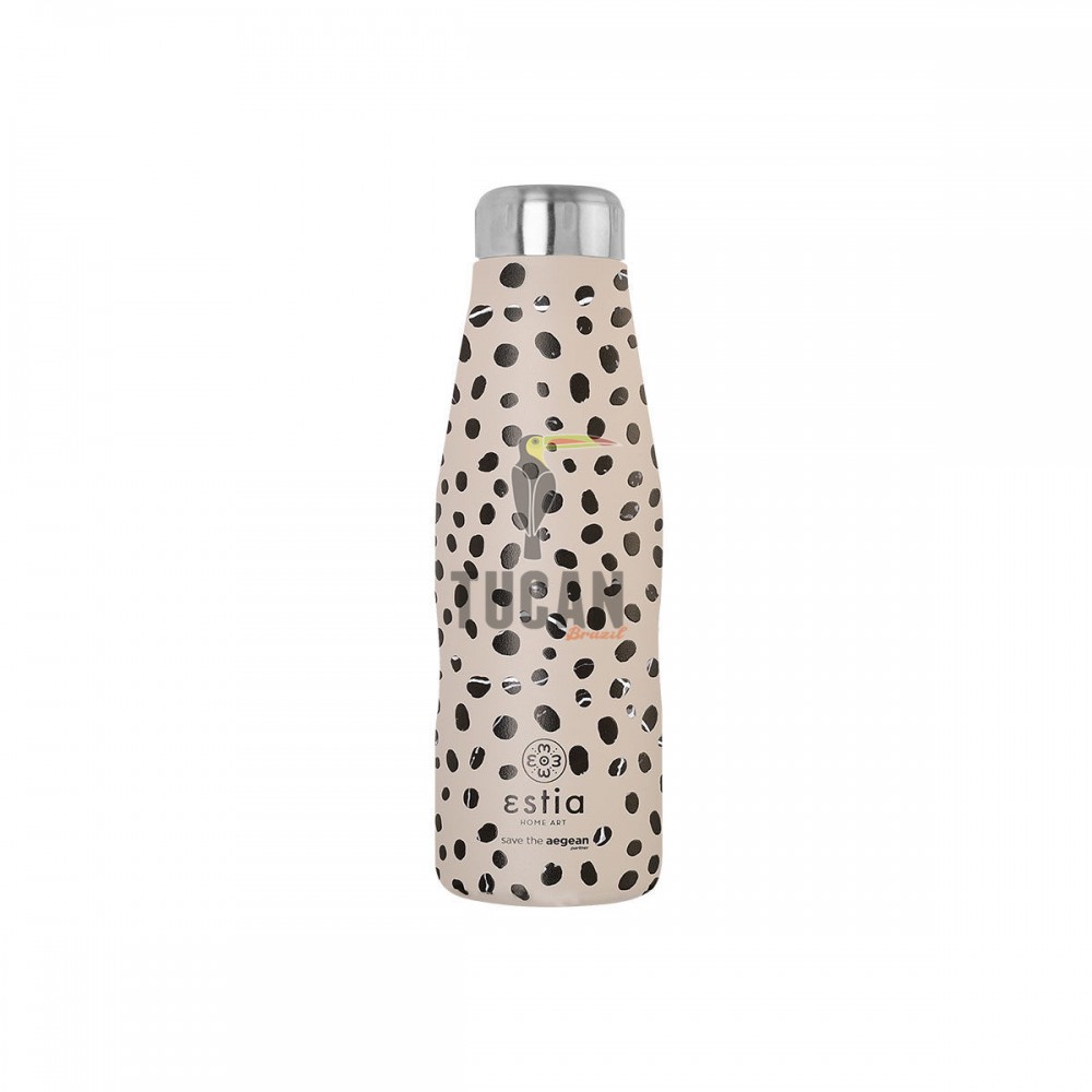 Θερμός ESTIA Travel flask 500ml 01-16630 Leopard taupe 
