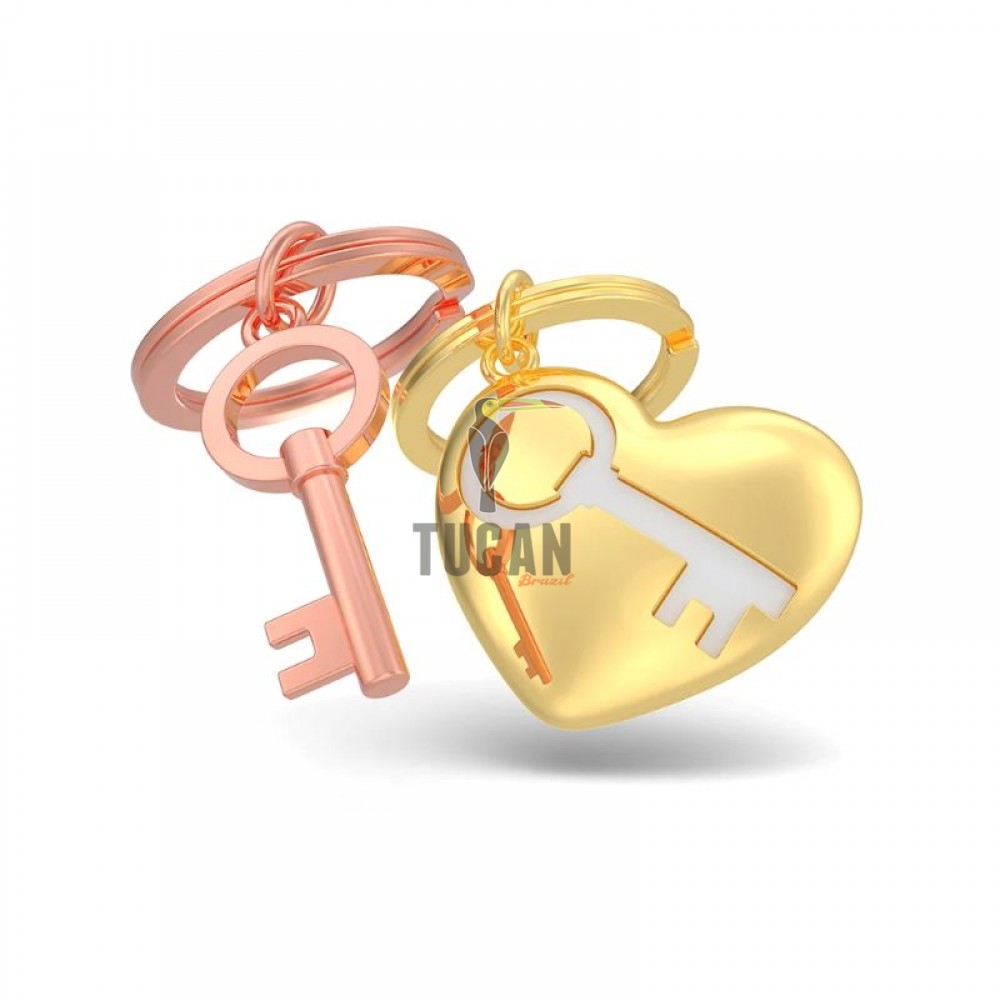Μπρελόκ Metalmorphose ‘Key to My Heart’ MTM365-01SOL