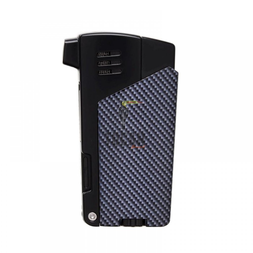 Αναπτήρας Πίπας Soft Flame Carbon με εργαλεία MYON 18.70000
