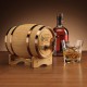 "Wooden Keg Whiskey Barrel" – Μίνι βαρέλι ουίσκι με βρυσάκι 89015
