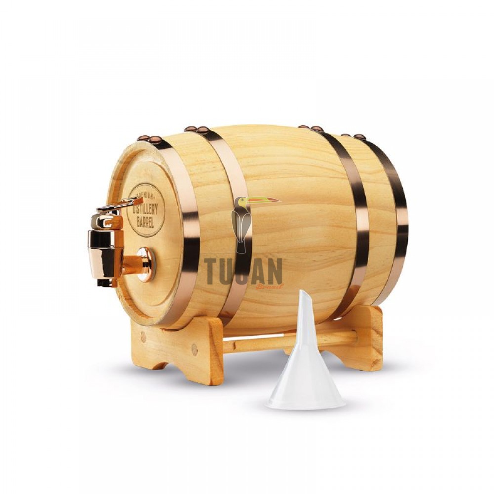 "Wooden Keg Whiskey Barrel" – Μίνι βαρέλι ουίσκι με βρυσάκι 89015