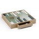 Ξύλινο τάβλι και Τριλιζα Phlippi Giovanni 100011