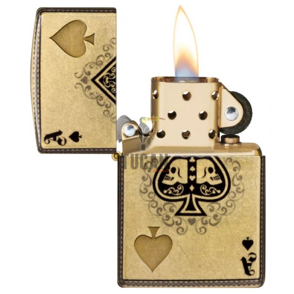 Zippo Ace of Skulls Design 46388