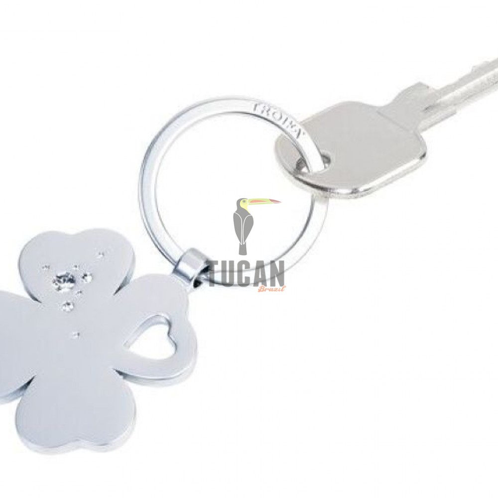 Μπρελόκ TROIKA KR9-30/MA "GIRLS BEST FRIENDS "Clover Frosty"