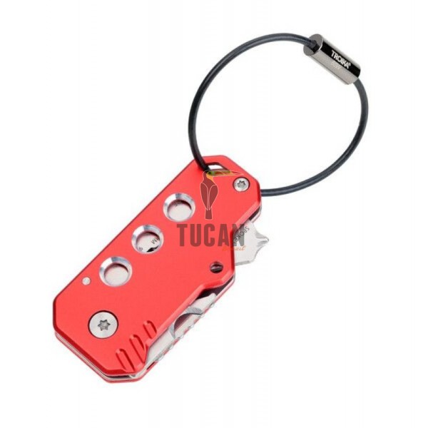 Μπρελόκ Μίνι εργαλείο Troika "KEYTOOL" KTL40/RD