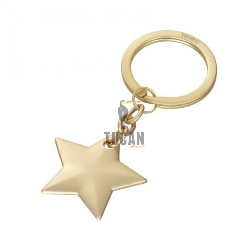 Μπρελόκ Troika "Golden Star" KR25-07/GO
