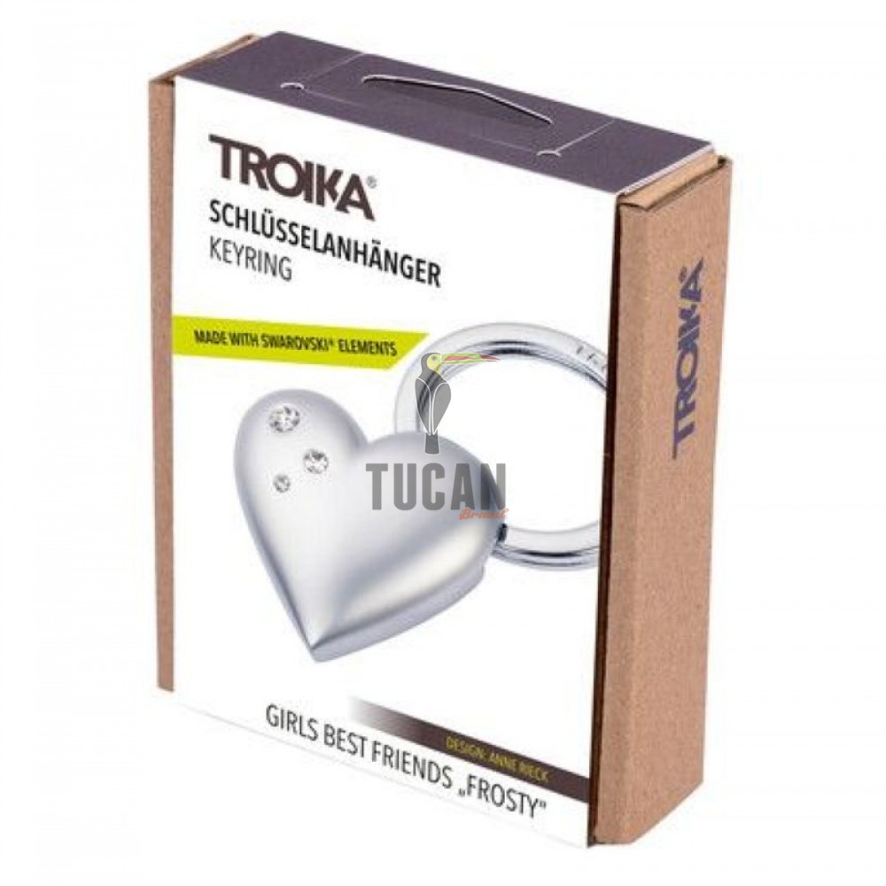 Μπρελόκ TROIKA KR15-32/MA "GIRLS BEST FRIEND "Frosty"