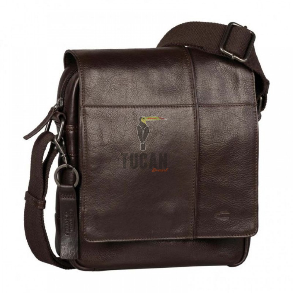 Τσάντα Ώμου Δερμάτινη Camel Active Pine, Καφέ 410-602-29 (011855)